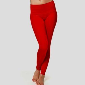 teeki ❤️ Solid Red Legging